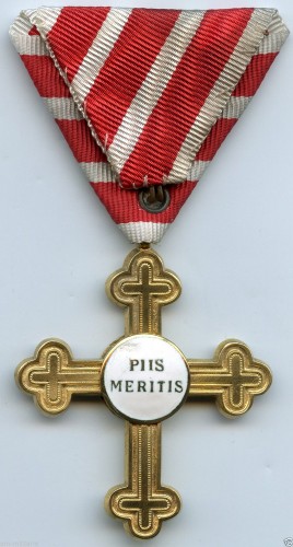 EUR 1030 209 - Geistliches Verdienstkreuz - PIIS MERITIS - 1. Klasse - RRR!!! Svg 2$_57.JPG