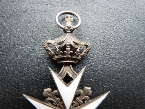 EUR 244 SUPERBE CROIX EN ARGENT DE L'ORDRE SOUVERAIN DE St. JEAN DE JERUSALEM, APPARUE AU DEBUT DU XI° SIECLE, 4$_57 (28).JPG